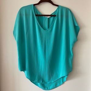 Turquoise size L Lush flowy top.